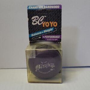PHANTOM VINTAGE Champion Hardwood BC Yo-Yo in Purple and Orange